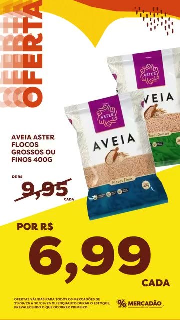 Anúncio de Mercadão
